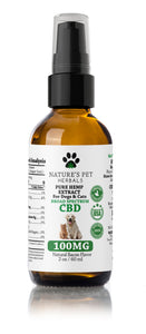 Pure hemp CBD extract 100mg for pets