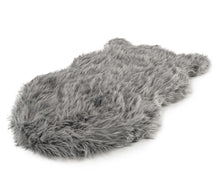 Load image into Gallery viewer, Faux fur orthopedic dog bed